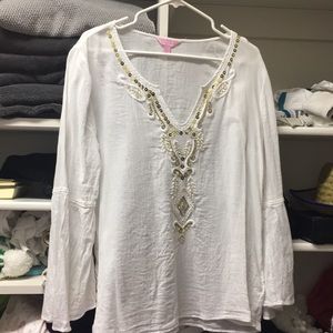 Bell sleeve Lilly Pulitzer top